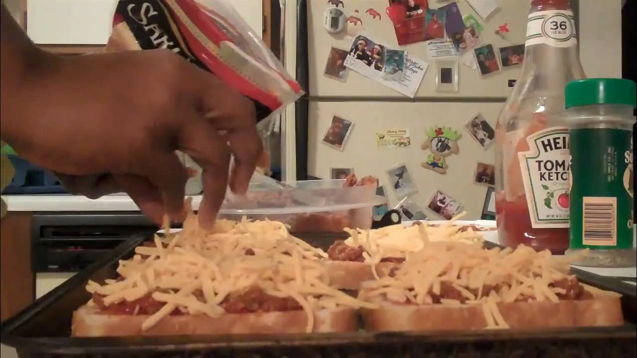 How to make Pizza Burgers from leftover sloppy joes - YouTube