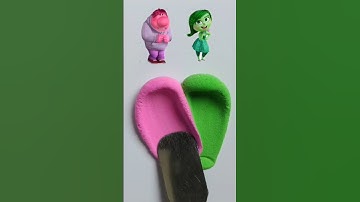 What Colour do mixed emotions makes  ?? #shorts #clayart #asmr #clay