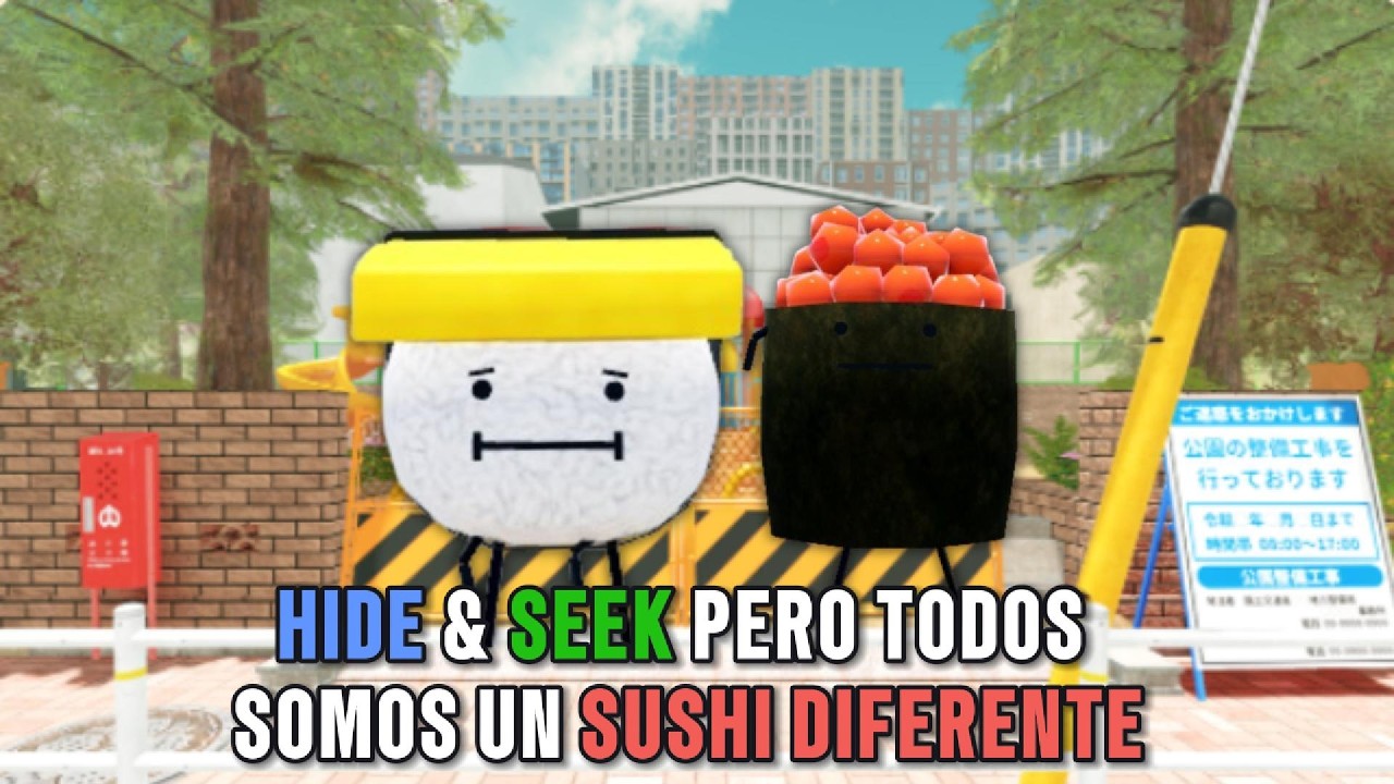 Ocultar & Buscar PERO.. TODOS Somos un Sushi Diferente en Secret Staycation!!!