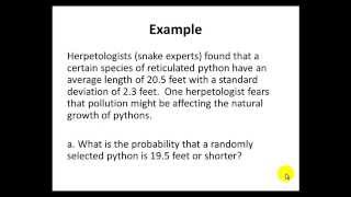 Sampling Distribution Example (mean)