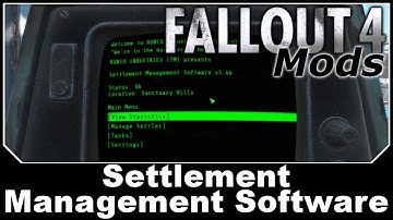 Fallout 4 Mods - Settlement Management Software