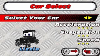 Cars Mater-National Gba - Lizzie
