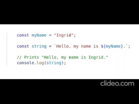 Javascript Hints: String interpolation | peterstelle@pptp.de