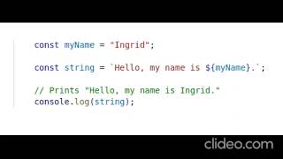 Javascript Hints: String interpolation | peterstelle@pptp.de