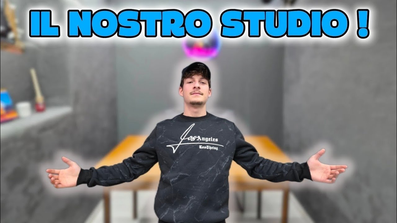 FINALMENTE ABBIAMO IL NOSTRO STUDIO !!!