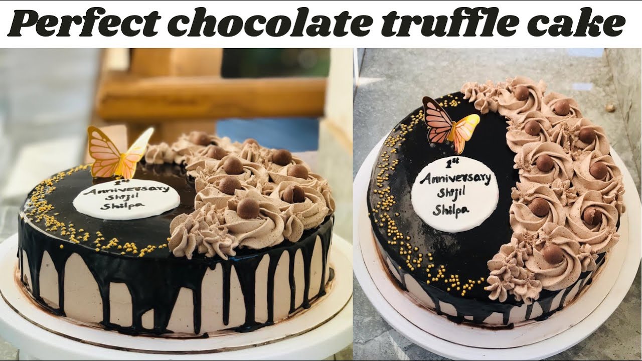 Chocolate truffle cake in Malayalam/1kg chocolate truffle cake recipe