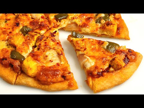 घर पर बड़े ही आसान तरीके से बनाये एकदम टेस्टी पिज़्ज़ा | Homemade Pizza Recipe