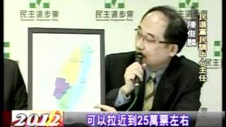 20120103 封關民調!互有領先 綠估 贏馬1% 三立新聞