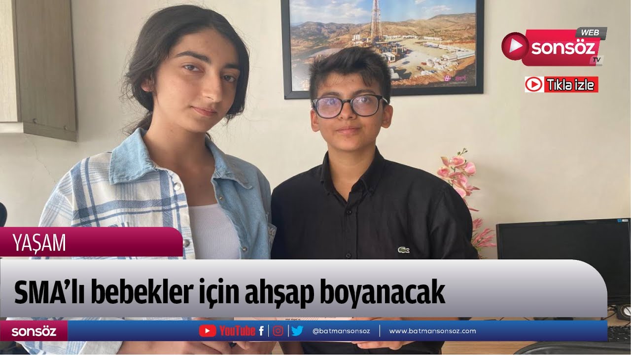 SMA&rsquo;lı bebekler i&ccedil;in ahşap boyanacak