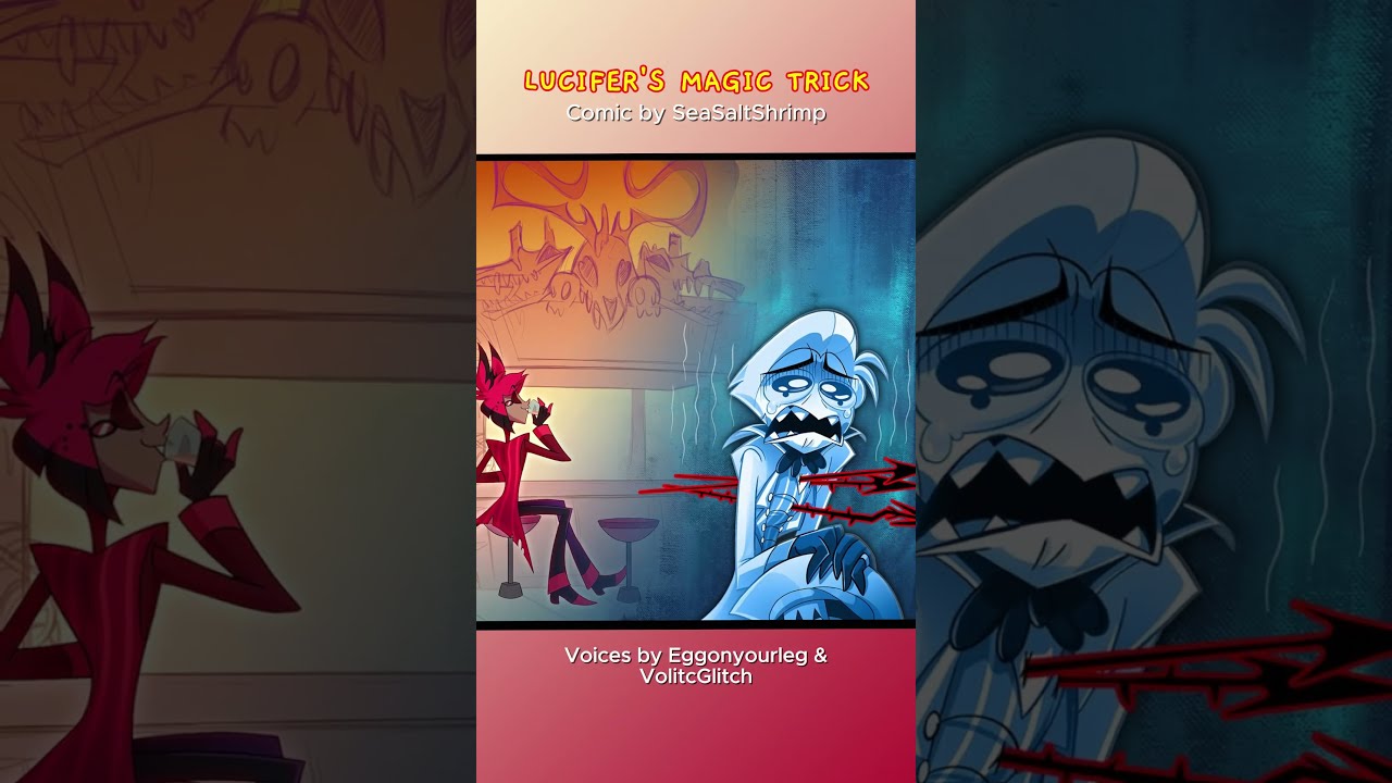 Lucifer S Magic Trick Hazbinhotel Hazbinhotelseason2 Hazbinhotelcomic Alastorhazbinhotel