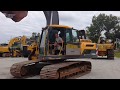 Гусеничный экскаватор Volvo EC220DL – продается на HEAVY FAIR! Видео диагностика экскаватора