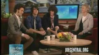 Jonas Brothers  Ellen  2nd Visit part 1