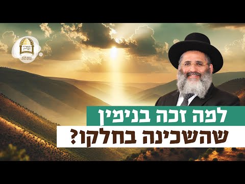 למה זכה בנימין שהשכינה בחלקו? | רגע של אור עם מו"ר הרב ישראל אברג'ל שליט"א