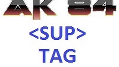 html 5 tutorial in hindi 109 sup tag