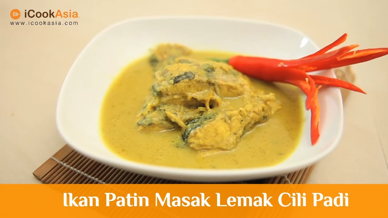 Ikan Patin Masak Lemak Cili Padi  Try Masak  iCookAsia 