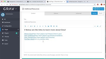 Lab 5 - What is GravCMS and how to add a new page using GravCMS!