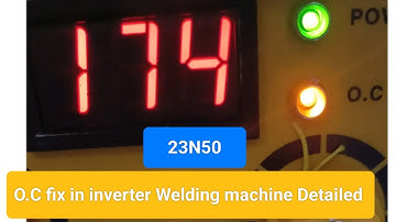 23N50 Replace to fix the o.c fault in inverter Welding machine # INTIMAX #315s#HONOR