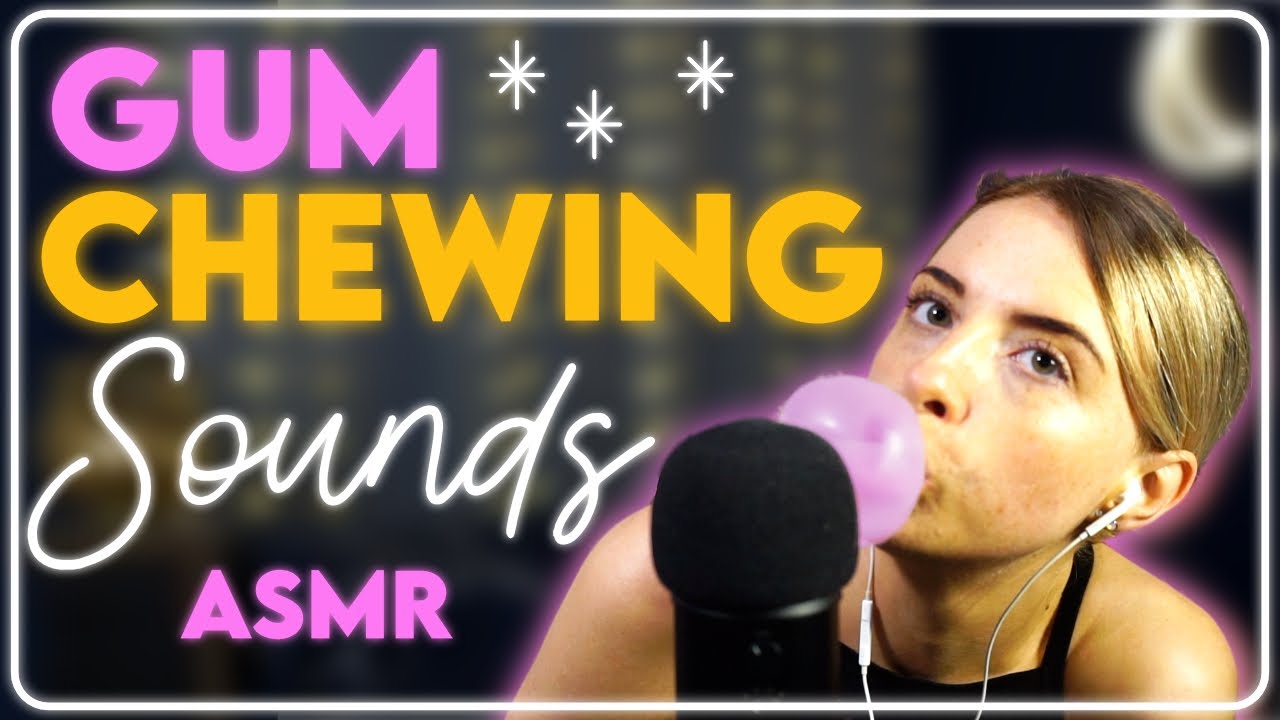 [ASMR] Chewing Gum | Gum Chewing | Bubble Gum | Big bubbles !!!