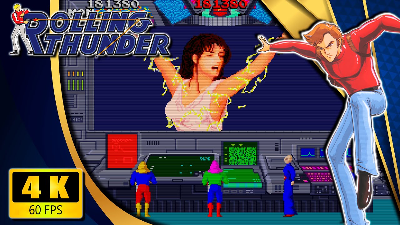 Rolling Thunder (Arcade) 【Longplay】 - YouTube
