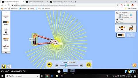 PhET Colorado Circuit Simulation Kit Tutorial