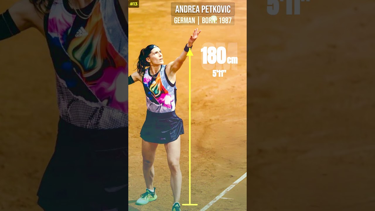 The Tallest Women's Tennis Players Of All Time, Ranked  