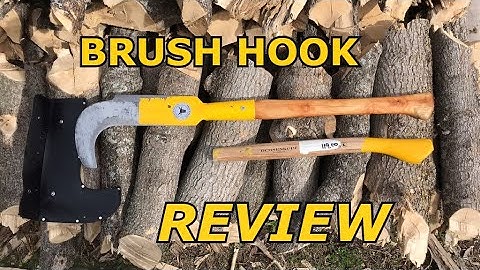 Ochsenkopf Brush Hook Review and Buckthorn Handle Experiment