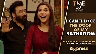 I Cant Lock The Door Of My Bathroom Nida Yasir & Yasir Nawaz Time Out With Ahsan Khan Iab2G
