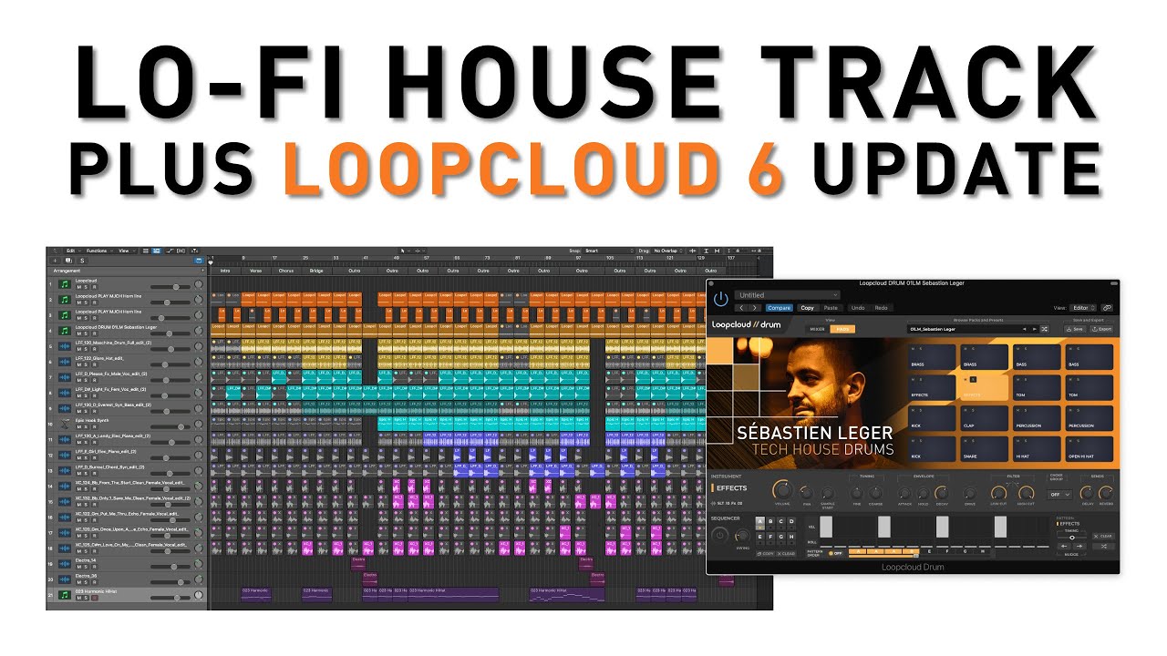 Loopcloud Add Track Loopcloud 6 Updates and Lo-Fi House Track - YouTube