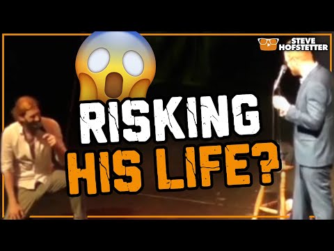 Leaning Over the Edge - Steve Hofstetter