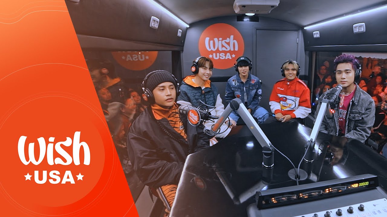 SB19 performs MAPA LIVE on the Wish USA Bus