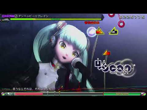 [PS5 4k60] Hatsune Miku: Project Diva FT - "アンハッピーリフレイン" / "Unhappy Refrain" Extra Extreme