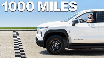 Can We Drive 1,000 MILES On ONE CHARGE?