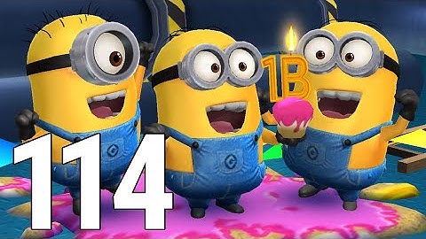 Despicable Me: Minion Rush Gameplay Walkthrough Part 115 - Billion Downloads Party Special Mission