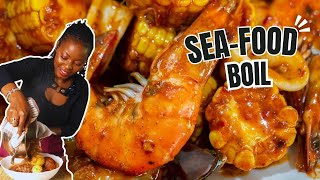 The Easiest Step by step Seafood Boil recipe |ASMR Seafood Mukbhang