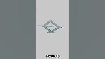 3D Car Jack turntable Animation #shorts #blender #3d #cg #3dart #satisfying