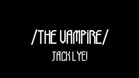 /the vampire/ (OFFICIAL MUSIC VIDEO)