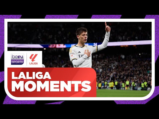 🇹🇷 Turkish WONDERKID Arda Guler’s first goal for Real Madrid | LaLiga 23/24 Moments class=