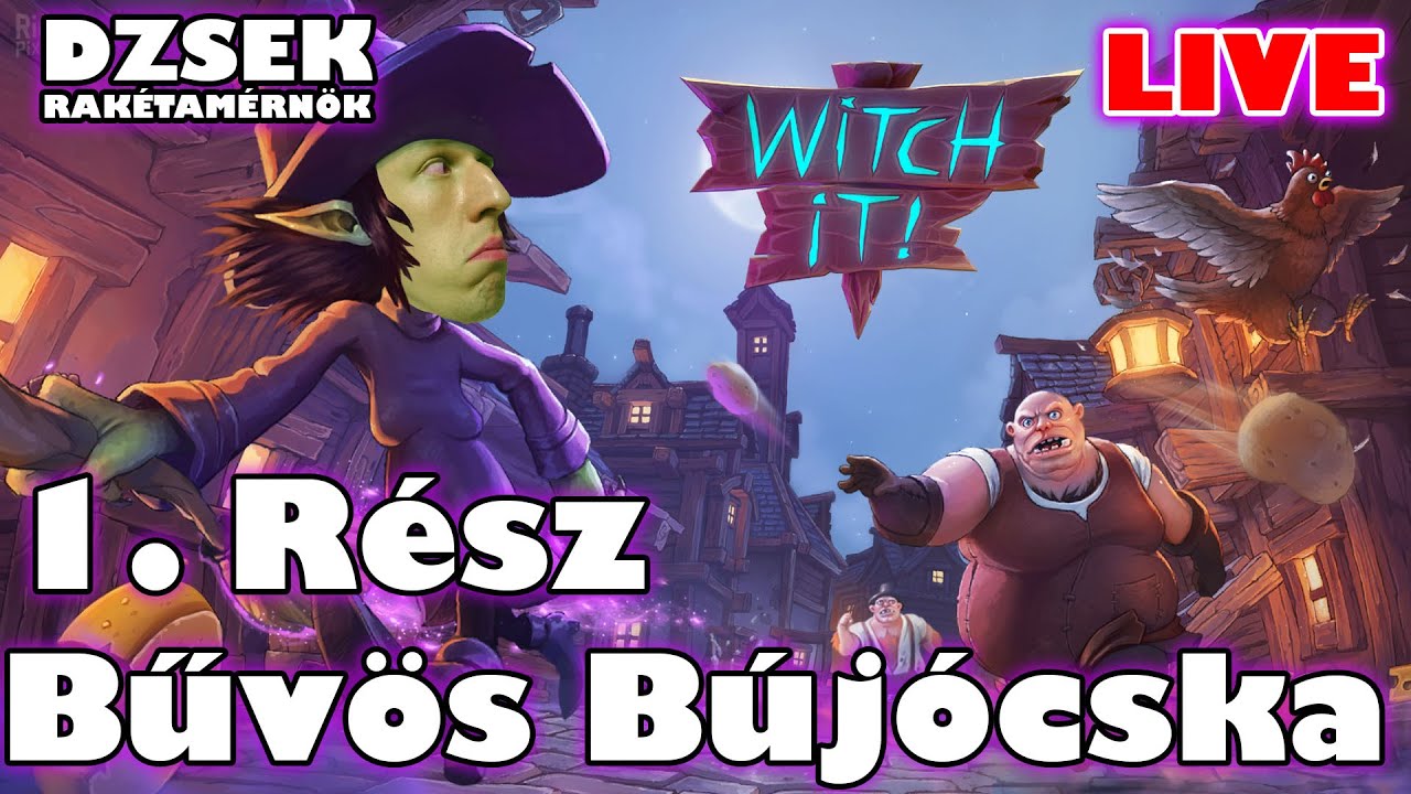 🔴Witch It - 1. Rész - Bűvös Bújócska