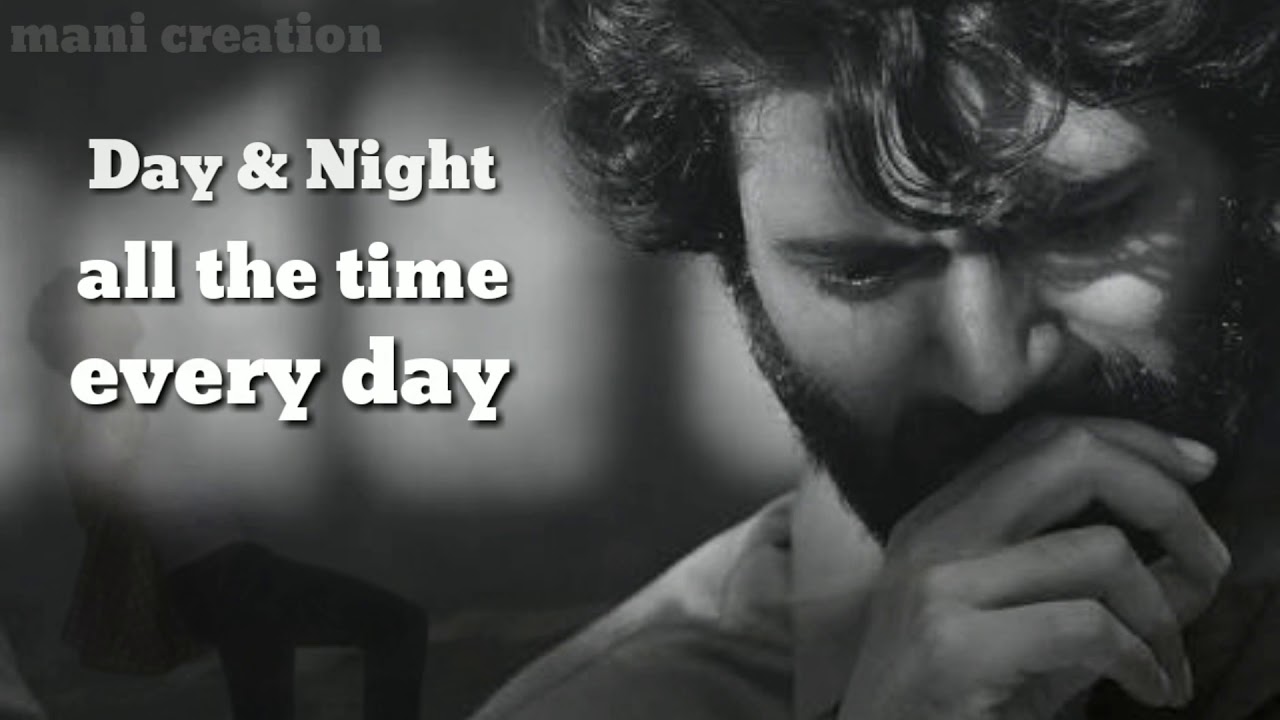 Arjun Reddy love failure lyrics - YouTube
