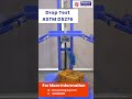 Drop Test as per ASTM D5276 | Packaging Impact Test Explained in 60 Seconds