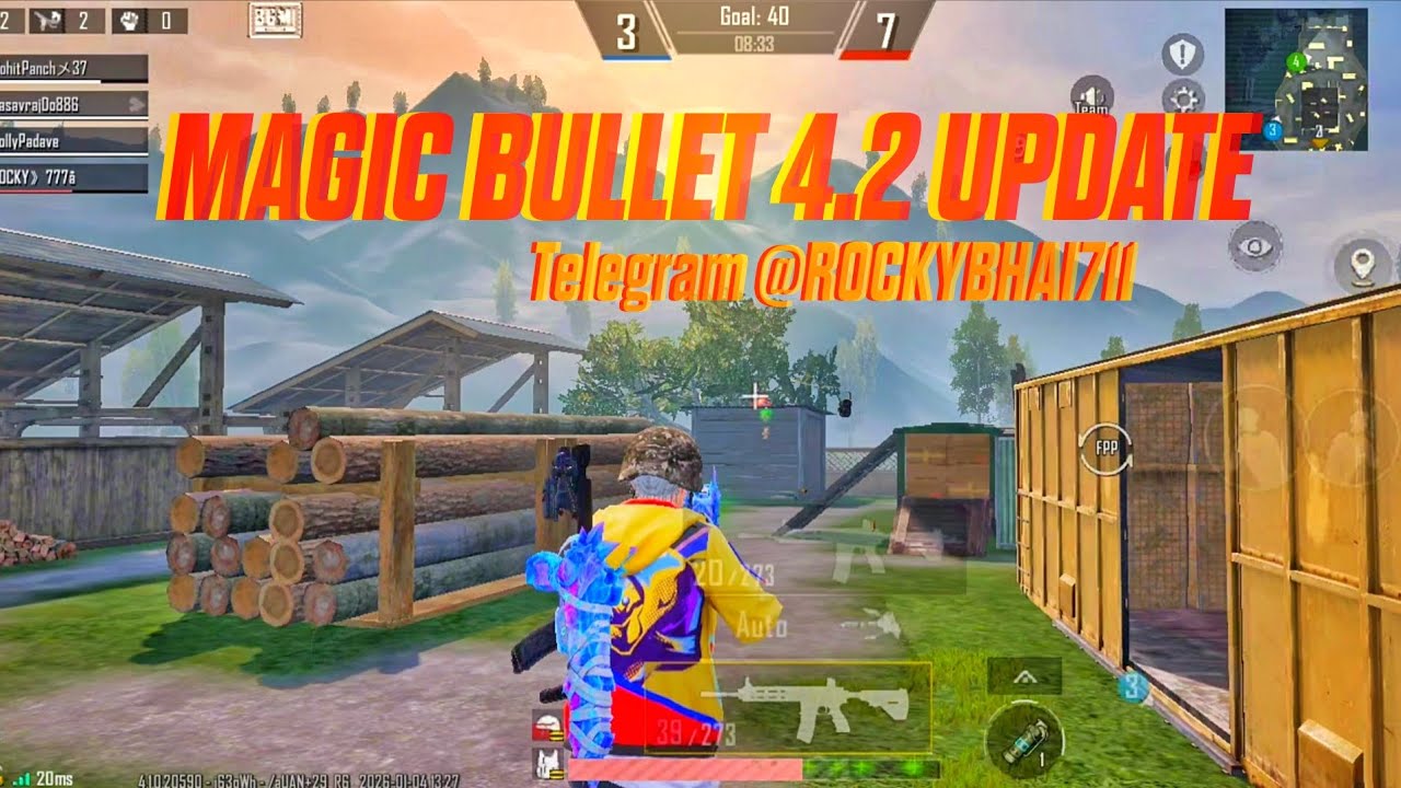 BGMI MAGIC BULLET CONFIG 4.2 | BGMI NO RECOIL CONFIG 4.2 | BGMI 4.2 NO RECOIL OBB | BGMI NO RECOIL