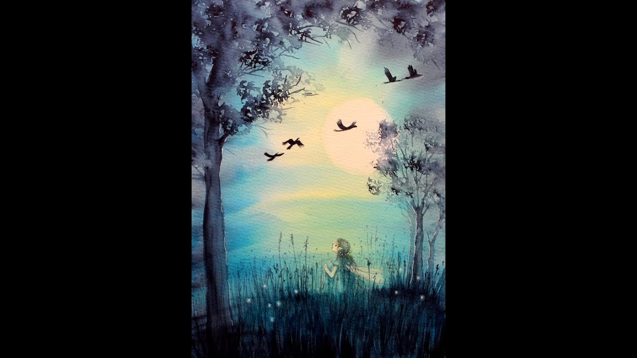 Ganz Einfach Aquarellmalen Lernen 15 Mondnacht Mit Nur Drei Farben Youtube Idee Farbe Wasserfarben Kunst Kunstproduktion Ganz Einfach Aquarellmalen Lernen 15 Mondnacht Mit Nur Drei Farben Youtube Idee Farbe Wasserfarben Kunst Kunstproduktion