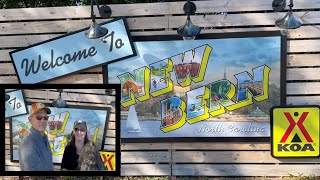 New Bern, NC KOA Campground Review & a Quick Tour of Things to Do in the Area!