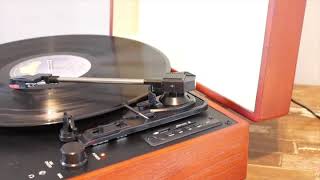 Amzdeal Tocadiscos De Vinilo Vintage Dj Bluetooth Porttil