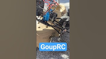 Testing the Gouprc Brushless motor... WOW! #scx24 #gouprc #scx24mods #brushless #rcrockcrawler