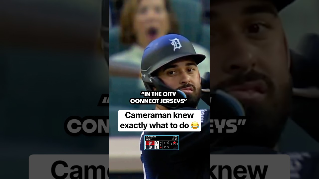 Cameraman was tired of listening to the broadcaster babble about history