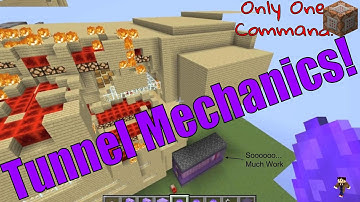 Never dig again | New Tools | TUNNEL MECHANICS! | Only One Command