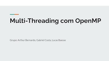 Multi-Threading com OpenMP - Arquitetura de Computadores/PUC-Minas