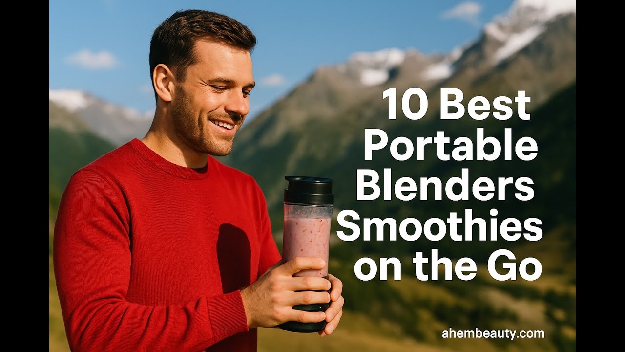 10 Best Portable Blenders for Smoothies on the Go - YouTube