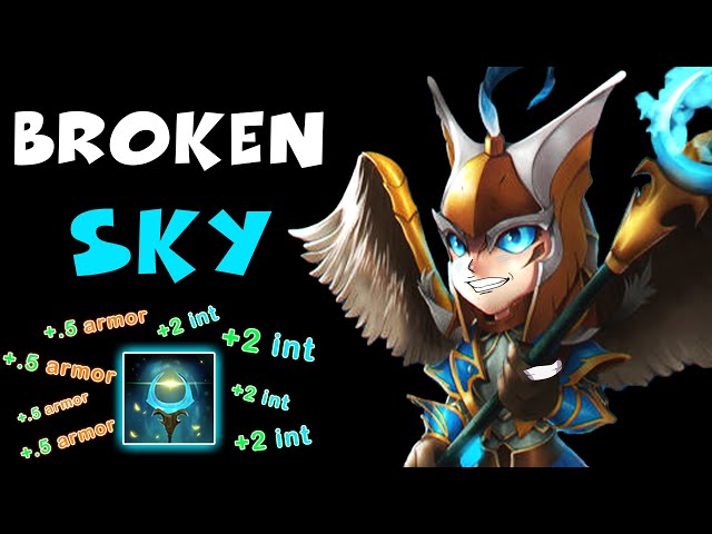 THE MOST BROKEN BUILD FOR SKYWRATH MAGE ! class=